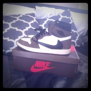Air Jordan Travis Scott 1s size 12